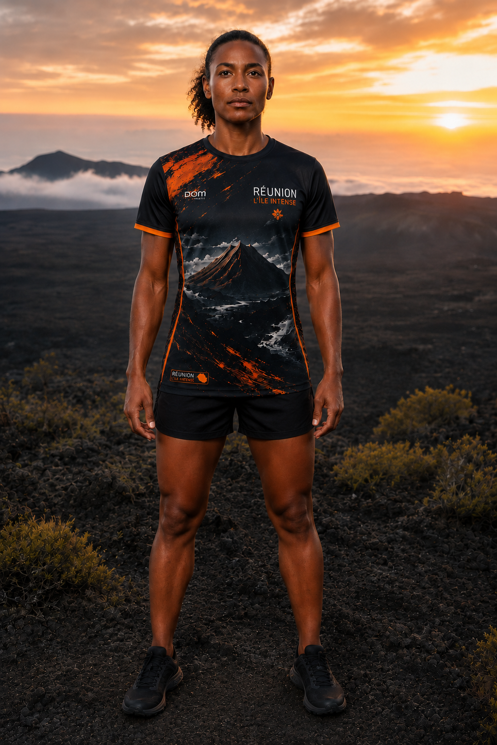 T-shirt Running Réunion – île intense