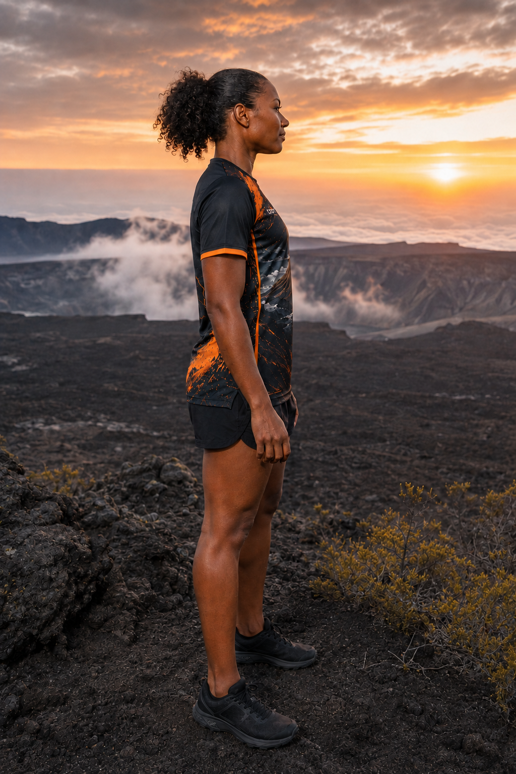 T-shirt Running Réunion – île intense