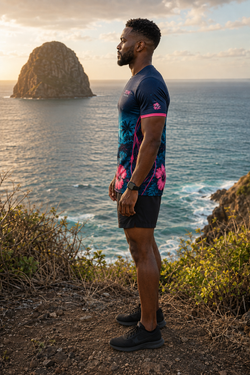 T-shirt Running Martinique – l'île aux fleure